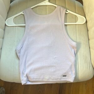 cute plain purple tank top